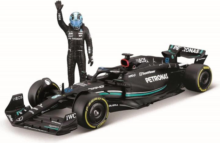 Immagine prodotto Bburago Mercedes-AMG F1 W14 E Perf. 2023 con figura 1/24