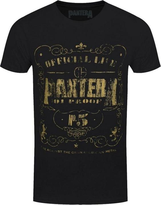 Produktbild Pantera Unisex Adult 101 Proof Cotton T-Shirt (XL)