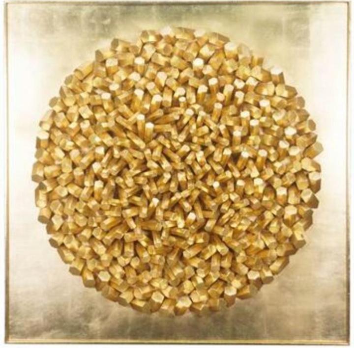 Image du produit Kare Design Objet mural Mikado Gold 120x120cm (120 x 120 cm)
