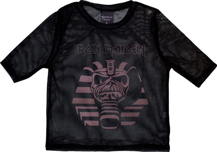 Produktbild Iron Maiden Powerslave Mummy Netzgewebe Crop Top (Girlie) (S)