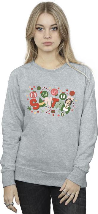 Immagine prodotto Elf Santa Fa La La Felpa Donna (M)