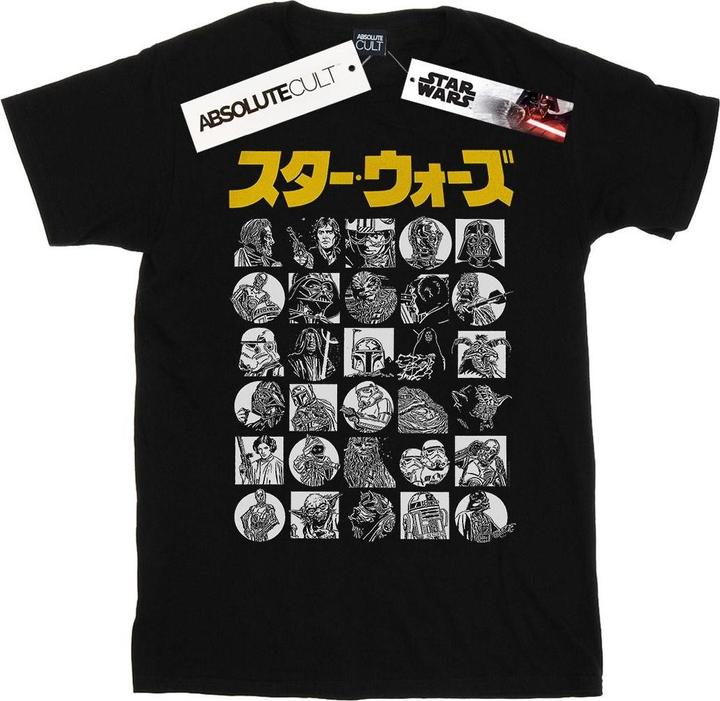 Produktbild Star Wars Japanese Character Thumbnail TShirt (M)