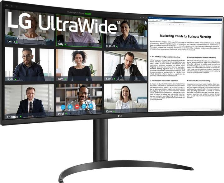 Image du produit LG 34WR50QK-B.AEU (3440 x 1440 pixels, 34")