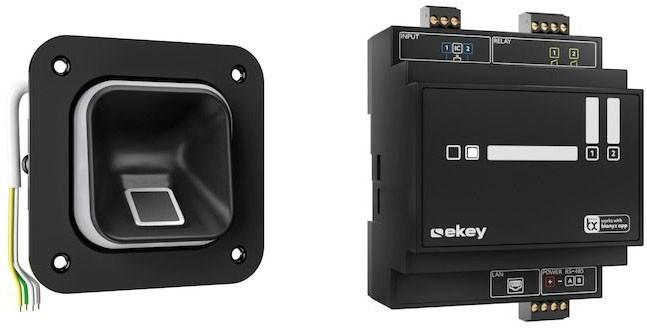 Produktbild Ekey 204752 Fingerprint Zugangssystem Hutschiene (Fingerabdruck)
