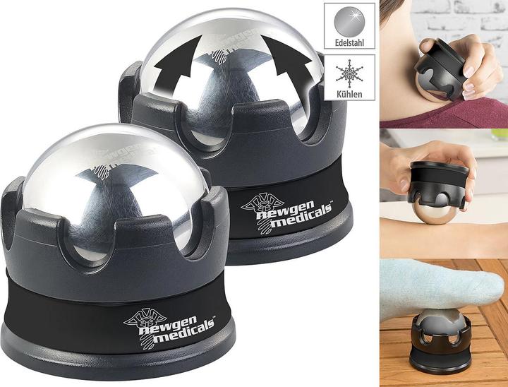 Image du produit Newgen medicals Jeu de 2 boules de massage rafraîchissantes