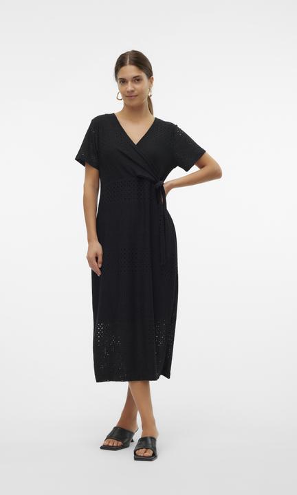 Produktbild Mamalicious Normal geschnitten V-Ausschnitt Midikleid Kleid (S)