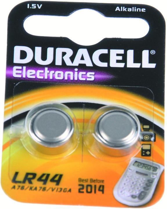 Productafbeelding Duracell Elektronica (2 Pcs., LR44, 105 mAh)