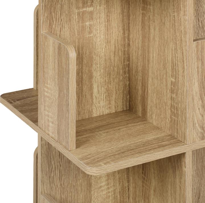 Actual product image Relaxdays Rotating Bookcase