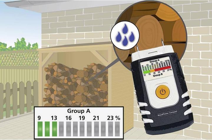 Actual product image Laserliner WoodTester Compact