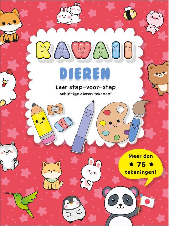 Produktbild Kawaii-Tiere lernen Schritt für Schritt das Zeichnen