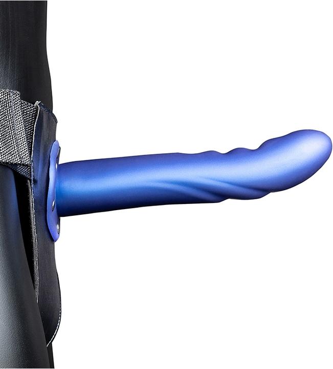 Produktbild Ouch! Textured Curved Hollow Strap-on - 8" / 20 cm