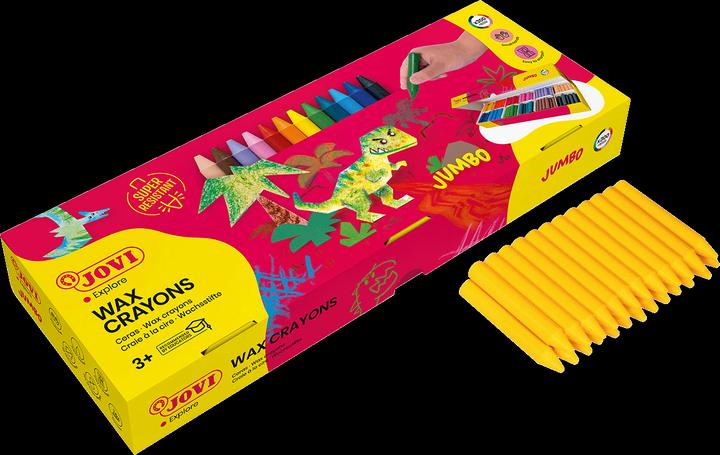 Actual product image Jovi Wax Crayons Jumbo wax crayons, assorted colours, 300 pcs. (300 colours, 300 x)