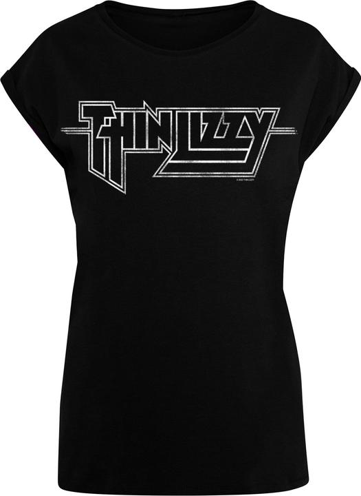 Merchcode Ladies Thin Lizzy - TL Superhero Extended Shoulder Tee - 181497