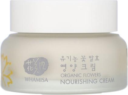 Actual product image Whamisa Organic Flowers - Nourishing Cream (50 ml, Face balm)