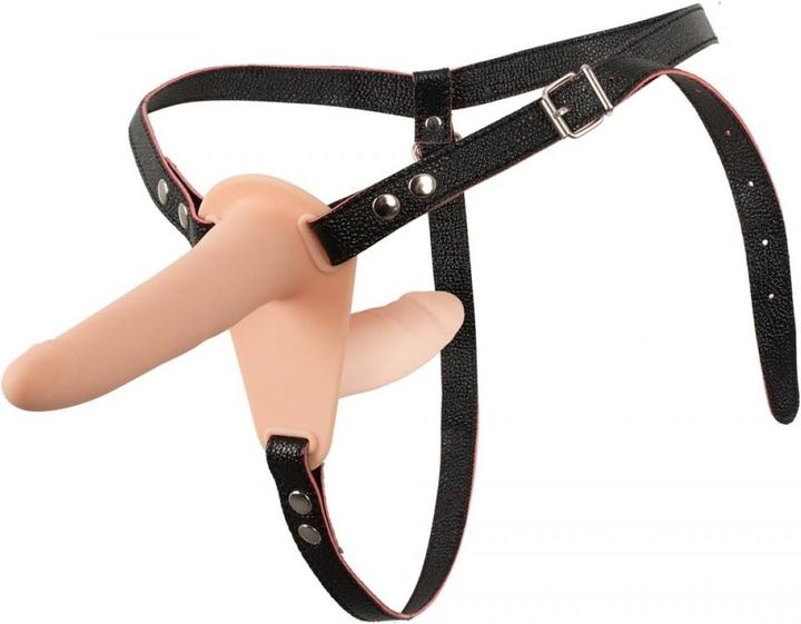 Actual product image You2Toys Vibrating Double Strap-On