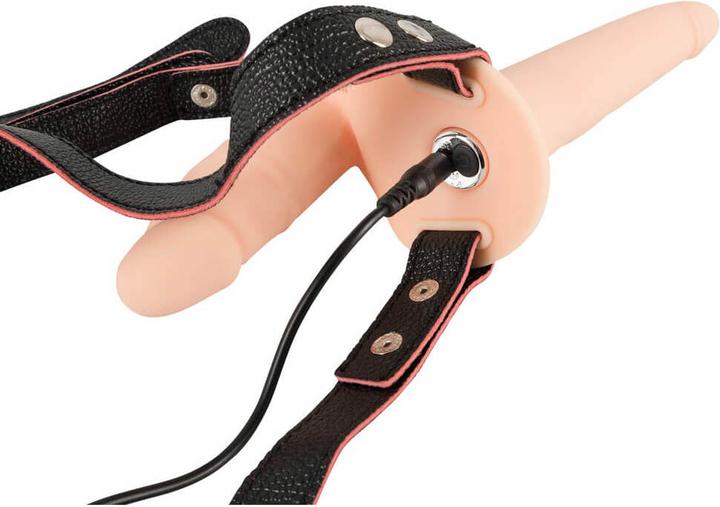 Actual product image You2Toys Vibrating Double Strap-On