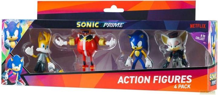 Actual product image Amo Toys SONIC - Articulated Action Figure 4 pack Asst. (6040SON)