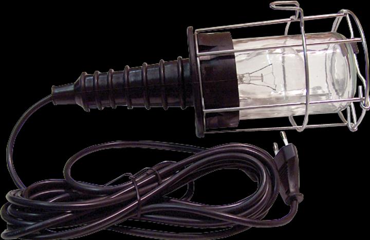 Produktbild Tracon Handlampe mit Metall Gitter und Glasdeckel