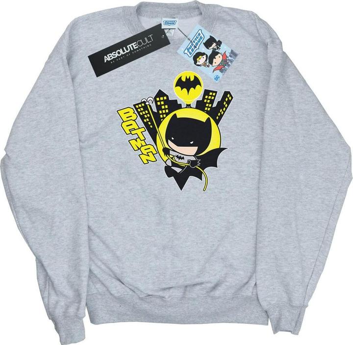 Chibi Batman Swinging Sweatshirt