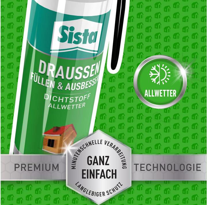 Actual product image Sista Indoor sealing + repairing transparent (0.18 kg, Transparent, 100 ml)