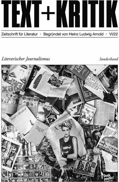 Image du produit Literarischer Journalismus (Allemand, Heinz Ludwig Arnold, Claudia Stockinger, Erika Thomalla, Steffen Martus, Michael Scheffel, 2022)