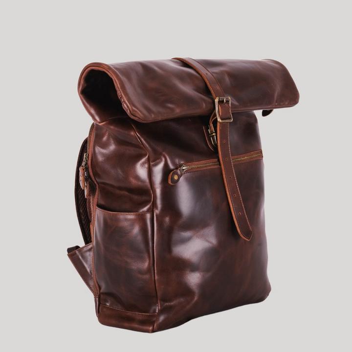 Produktbild Buckle & Seam Rolltop Rucksack Nomad Braun/Dots (30 l)