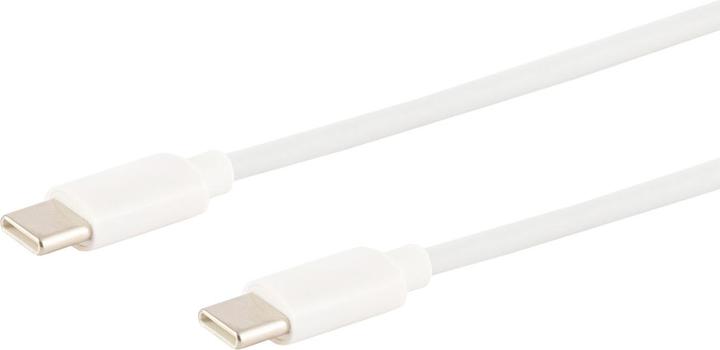 Produktbild S-Impuls 3er-Set Lade- & Datenkabel USB-C, USB 2.0, PD, weiss, 1m (1 m, USB 2.0)