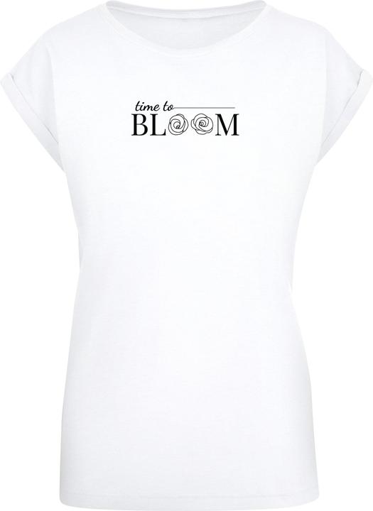 Merchcode Ladies Time to bloom - Extended Shoulder Tee - 118693 (XL)