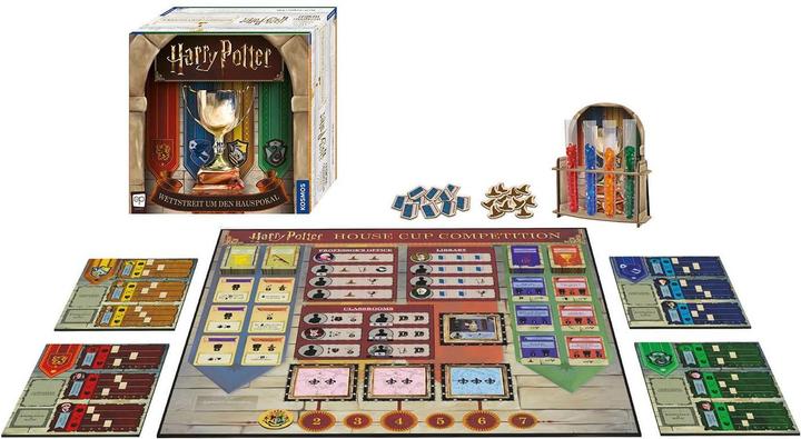 Actual product image Kosmos Card game Harry Potter: competition for the house cup (German)