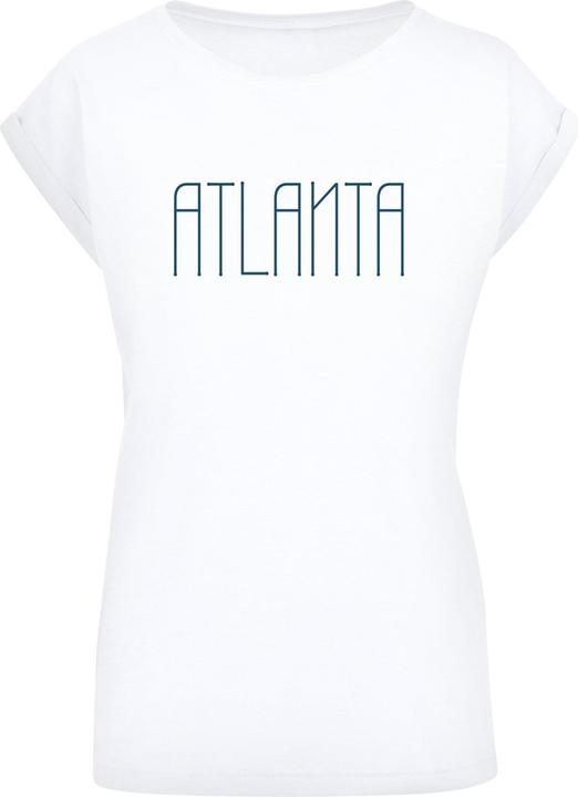 Produktbild Merchcode Ladie Atlanta Extended Shoulder Tee - 113103 (3XL)
