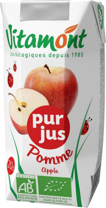 Immagine prodotto Vitamont Succo di mela, succo di frutta puro, 200 ml