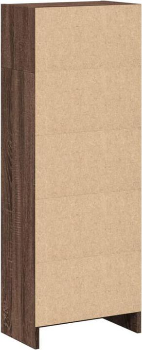 Immagine prodotto VidaXL Bücherregal Bücherschrank Standregal Büroregal Braun Eichen-Optik (40 x 24 x 109 cm)