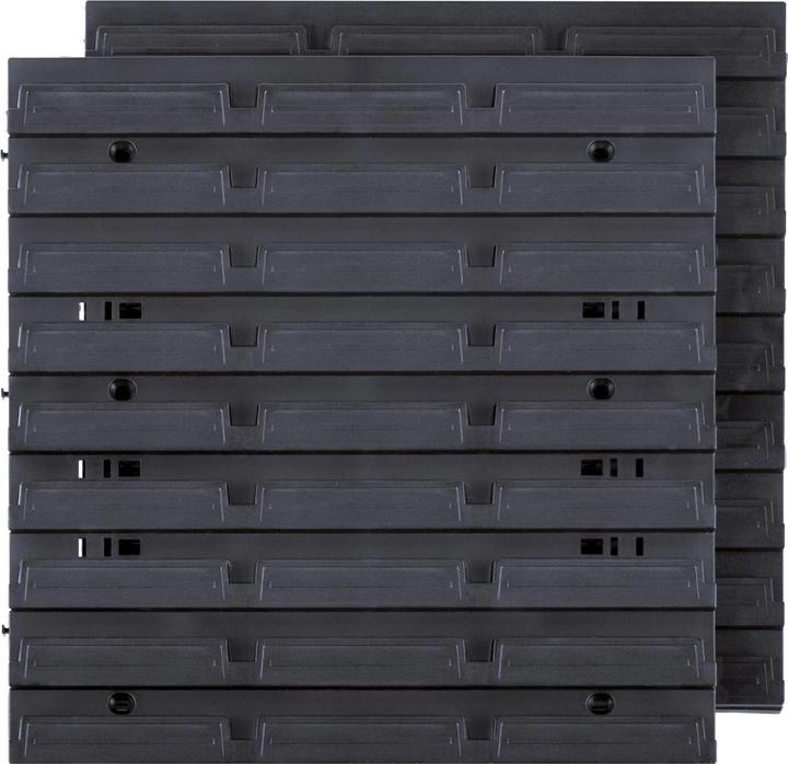 Produktbild Kistenberg Hängewand mit 24 Werkzeugkästen ORDERLINE 800x165x400 (Kunststoff)