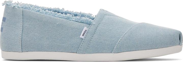 Produktbild Toms damen espadrilles aus devalé-jeans mit fransen alpargata (35.5)