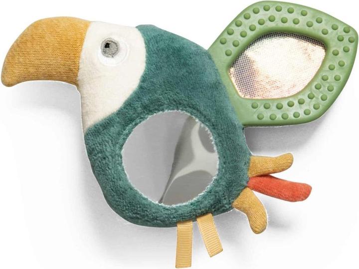 Sebra Hochet d'activité, miroir, Tully le toucan