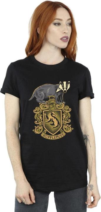 Image du produit - T-shirt HUFFLEPUFF SKETCH CREST - Femme (S)