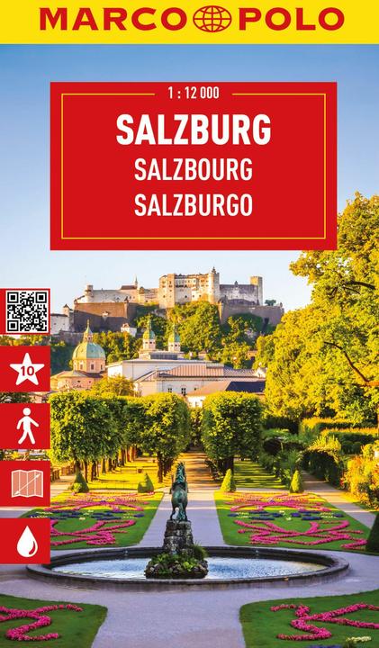 Actual product image City map Salzburg 1:12,000