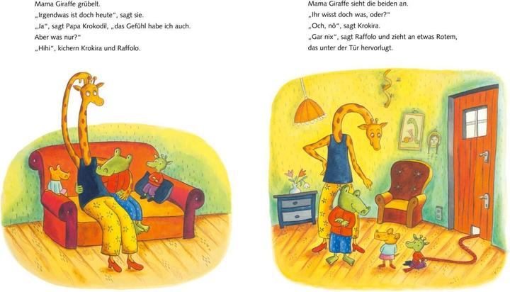 Immagine prodotto Krokodil und Giraffe: Krokodil, Giraffe und die grosse Überraschung (Tedesco, Daniela Kulot, 2020)