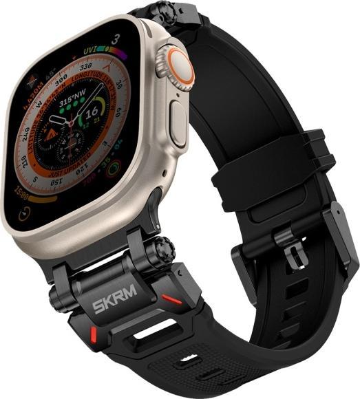Actual product image Skinarma Band Titon Apple Watch Ultra 49mm black