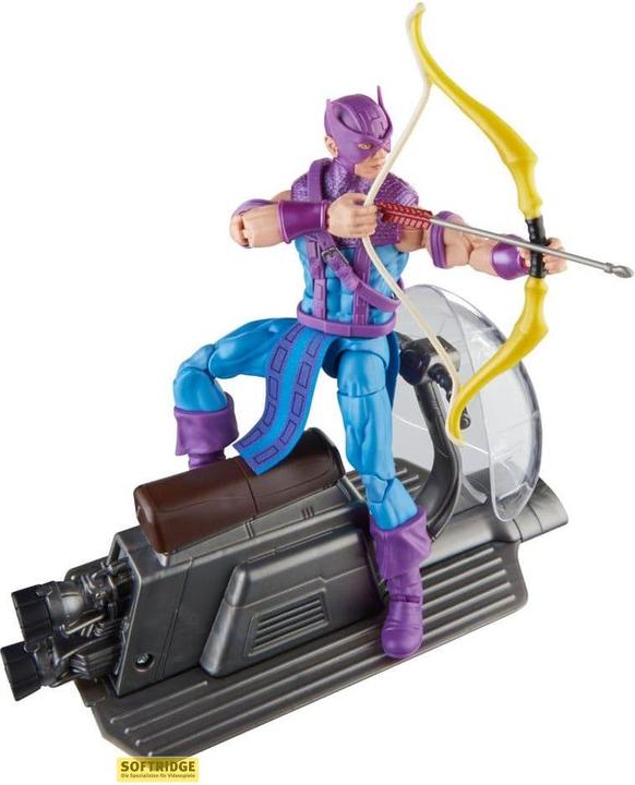 Immagine prodotto Hasbro Statuetta Avengers Marvel Legends Occhio di Falco con Sky-Cycle 15 cm