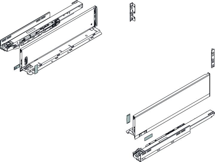 Immagine prodotto Blum Set completo di cassetti Legrabox pure K, 40 kg