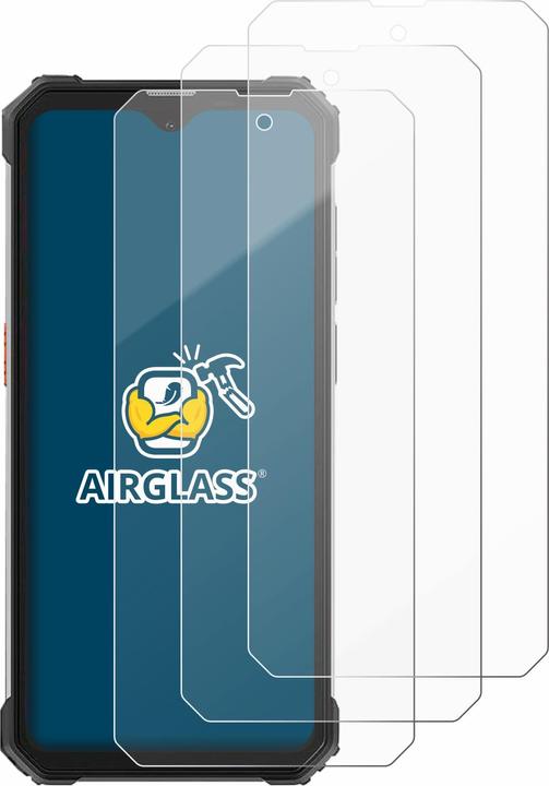 Actual product image BROTECT AirGlass Glass (3 Piece, Blackview BV8900)