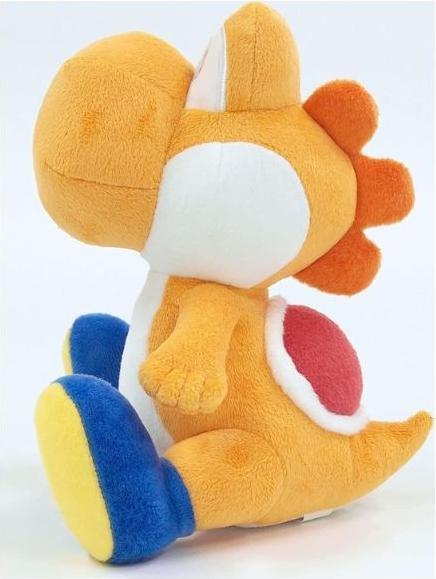 Immagine prodotto Nintendo Peluche Yoshi - Arancione (17 cm)