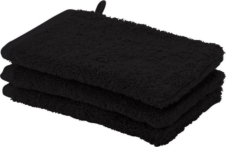 Produktbild Aquanova Waschhandschuh London 1 Stück 16 x 22 cm, Schwarz (16 x 22 cm)