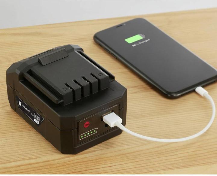 Actual product image Toolcraft Spare battery for work light