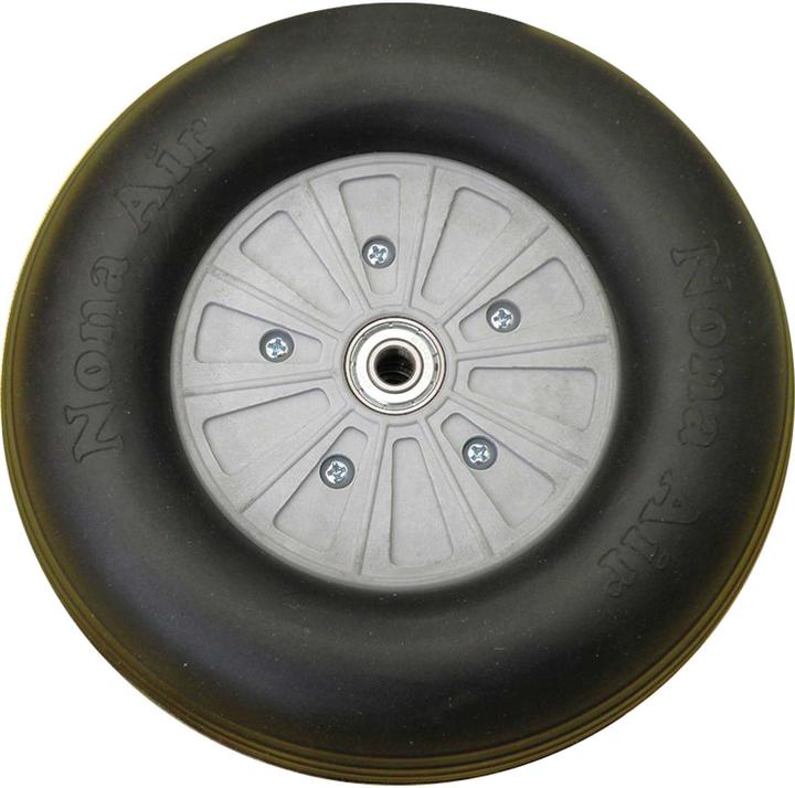 Planet-Hobby Räder Heavy Duty ca.195x55mm mit Kugellager, geschlossene Felge, 2 Stück