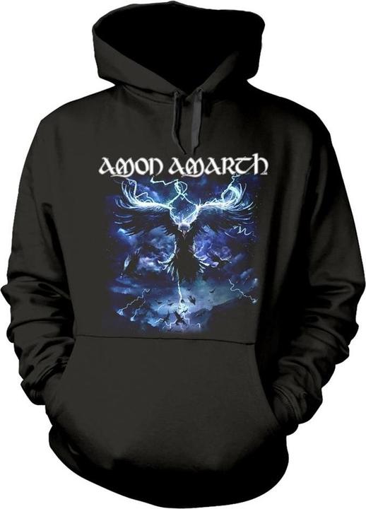 Actual product image Universal Textiles Unisex Adult Raven's Flight Hoodie (L)