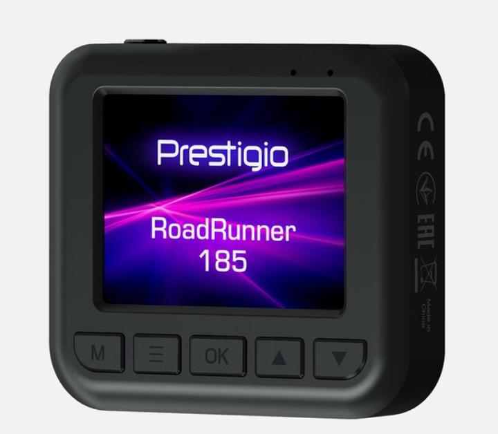 Immagine prodotto Prestigio RoadRunner 185 Full HD Nero (Bluetooth, Ricevitore GPS, Display integrato, Microfono incorporato, Visione notturna, FHD+)