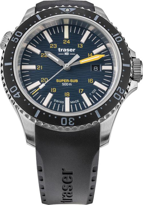 Produktbild Traser H3 109371 P67 T100 SuperSub Blue 46mm 50ATM (46 mm)