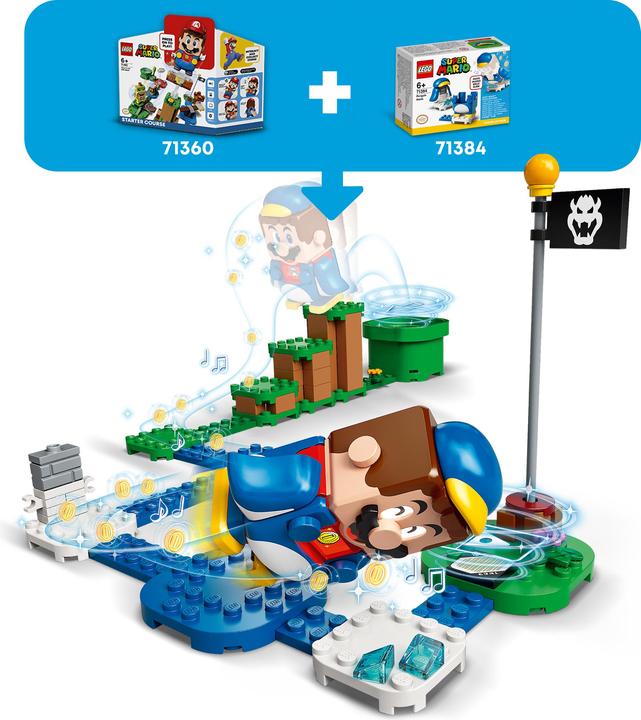 Image du produit LEGO Super Mario 71384 Mario le pingouin (71384, LEGO Super Mario)